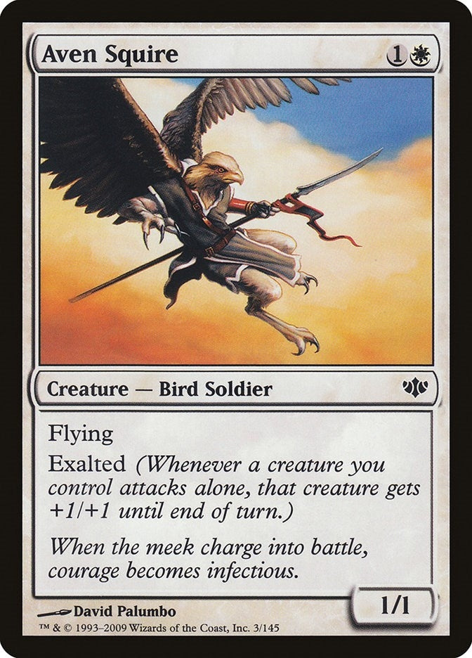 Aven Squire (3) [CON] - MTG Single