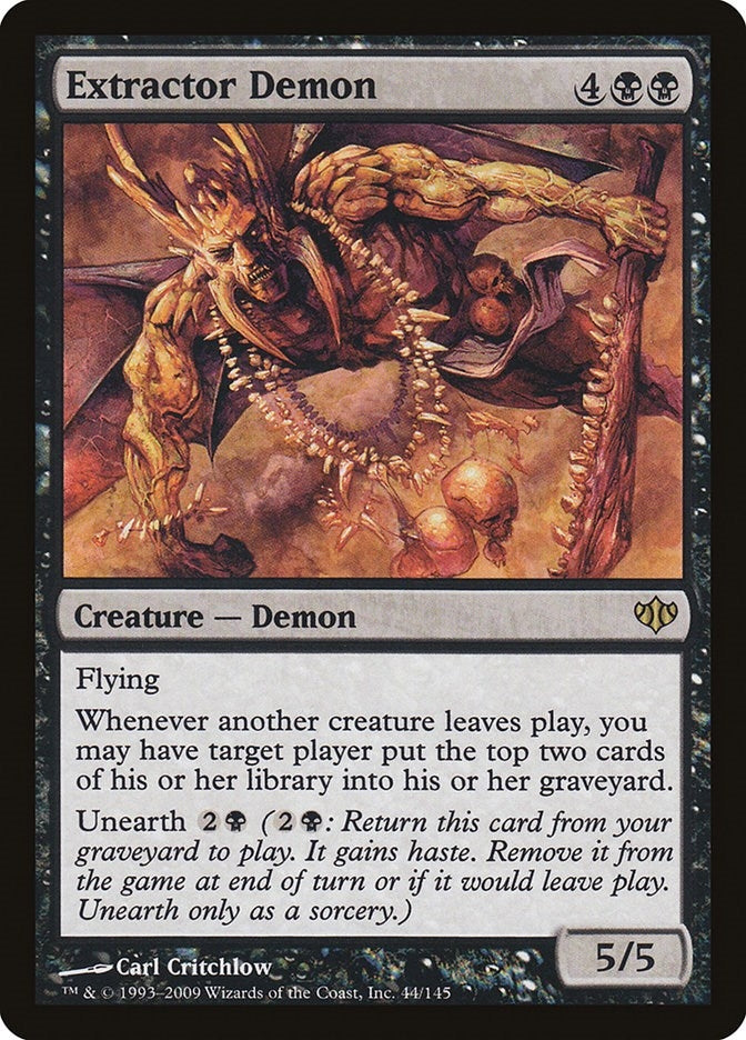 Extractor Demon (44) [CON] - MTG Single