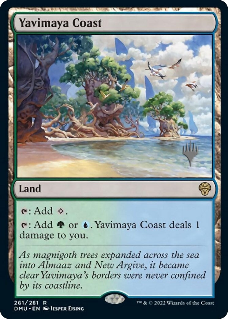 Yavimaya Coast (261) [PPDMU] - MTG Single