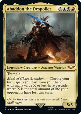 Abaddon the Despoiler (171) [40K] - MTG Single