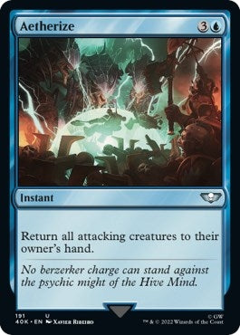 Aetherize (191) [40K] - MTG Single