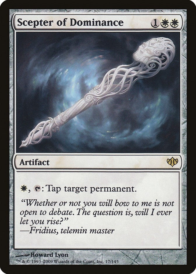 Scepter of Dominance (17) [CON] - MTG Single