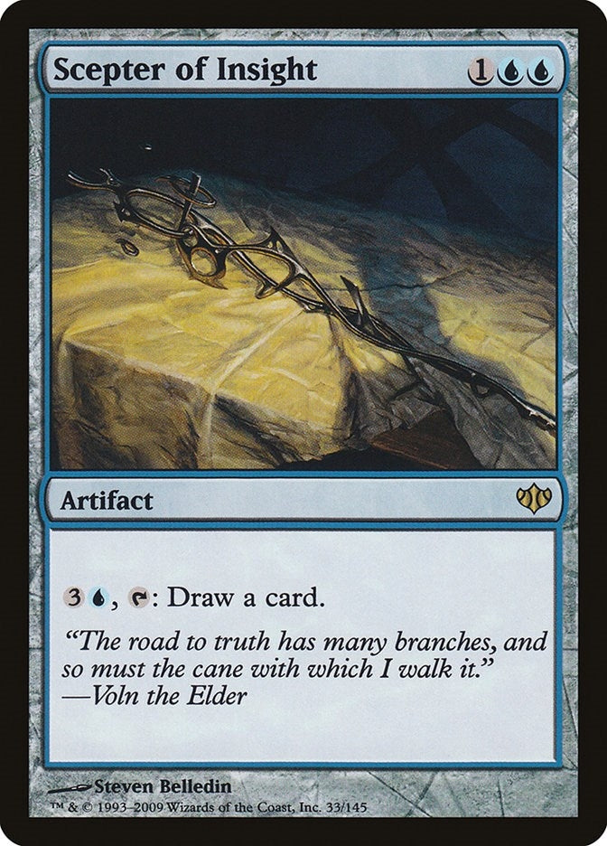 Scepter of Insight (33) [CON] - MTG Single