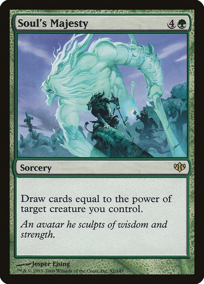 Soul’s Majesty (92) [CON] - MTG Single