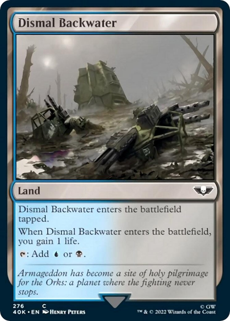 Dismal Backwater (276) [40K] - MTG Single