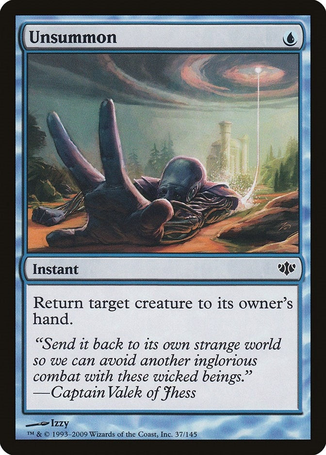 Unsummon (37) [CON] - MTG Single