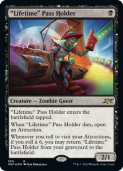 "Lifetime" Pass Holder (79) [UNF]