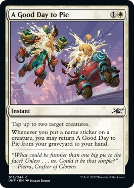 A Good Day to Pie (12) [UNF] - MTG Single