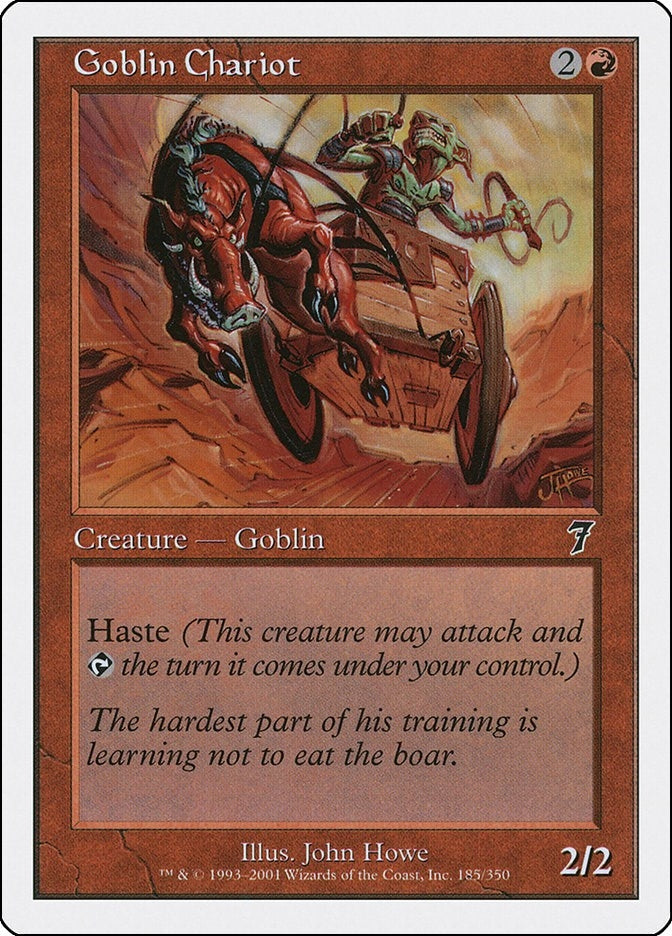 Goblin Chariot (185) [7ED] - MTG Single