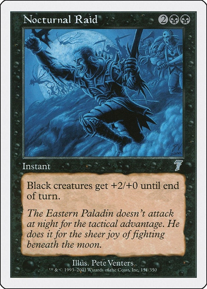Nocturnal Raid (151) [7ED] - MTG Single