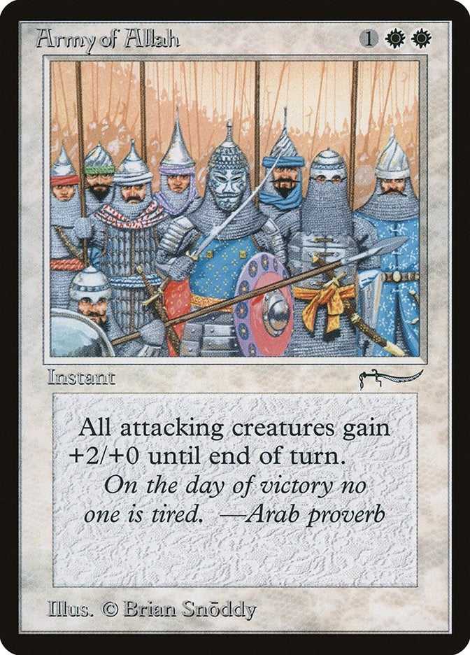 Army of Allah [ARN] - MTG Single