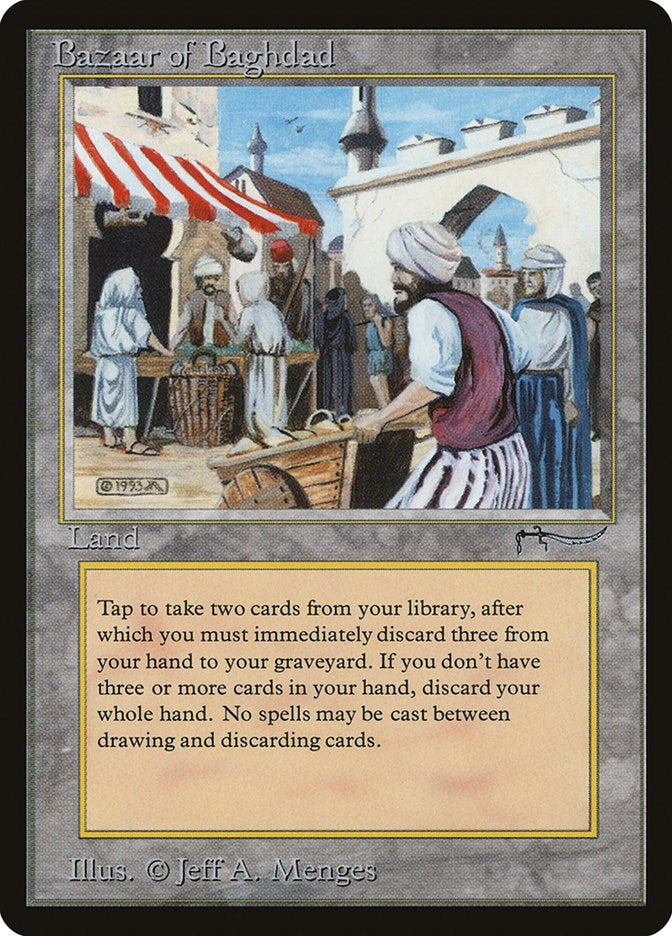 Bazaar of Baghdad [ARN] - MTG Single