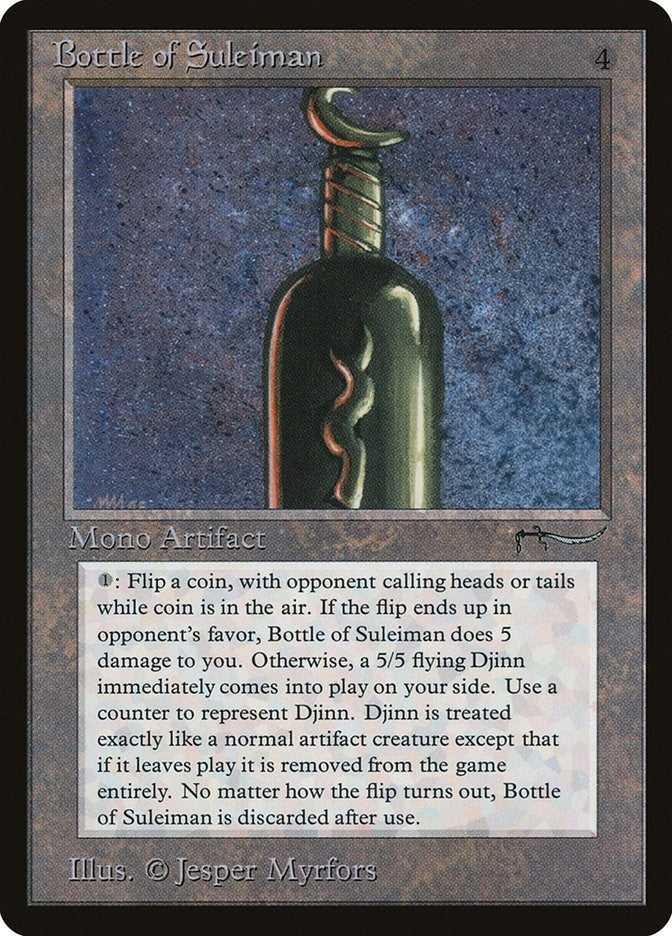 Bottle of Suleiman [ARN] - MTG Single