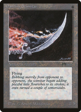 Dancing Scimitar [ARN] - MTG Single