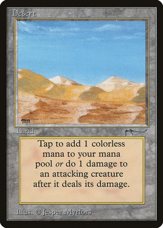 Desert [ARN] - MTG Single