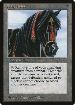 Ebony Horse [ARN] - MTG Single