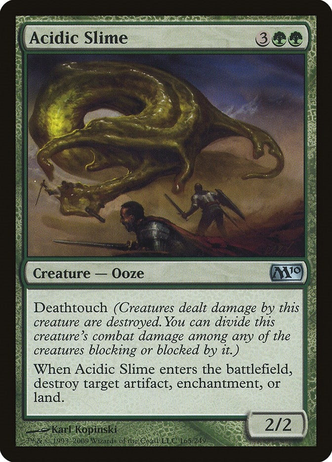 Acidic Slime (165) [M10] - MTG Single