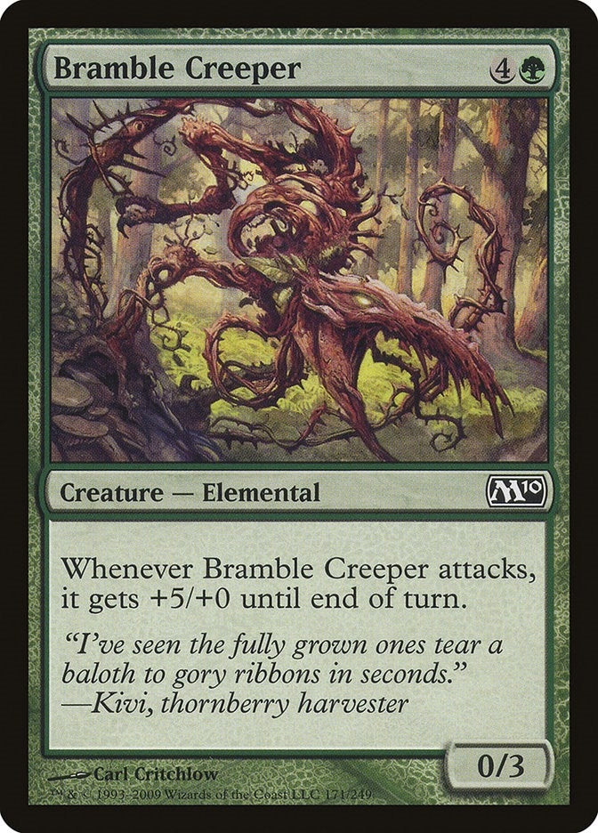 Bramble Creeper (171) [M10] - MTG Single