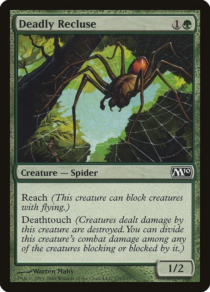 Deadly Recluse (175) [M10] - MTG Single