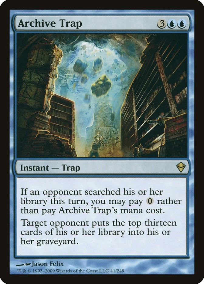 Archive Trap (41) [ZEN] - MTG Single