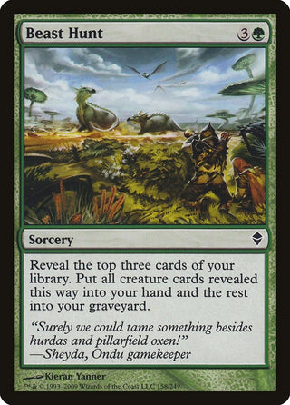 Beast Hunt (158) [ZEN] - MTG Single