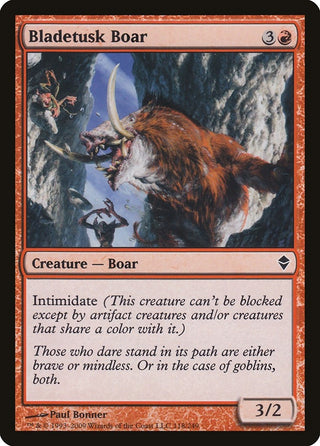 Bladetusk Boar (118) [ZEN] - MTG Single