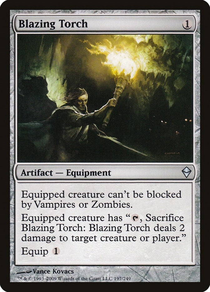 Blazing Torch (197) [ZEN] - MTG Single
