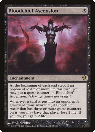 Bloodchief Ascension (82) [ZEN] - MTG Single