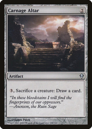 Carnage Altar (198) [ZEN] - MTG Single