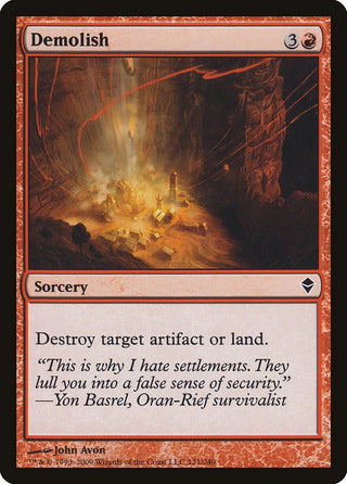 Demolish (121) [ZEN] - MTG Single