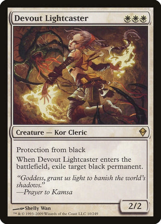 Devout Lightcaster (10) [ZEN] - MTG Single