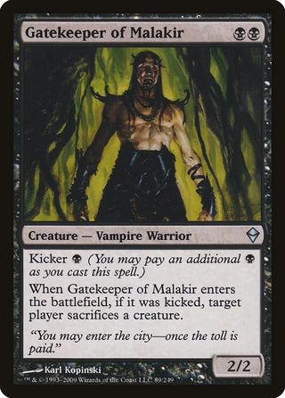 Gatekeeper of Malakir (89) [ZEN] - MTG Single