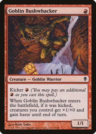 Goblin Bushwhacker (125) [ZEN] - MTG Single