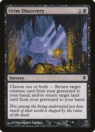 Grim Discovery (91) [ZEN] - MTG Single