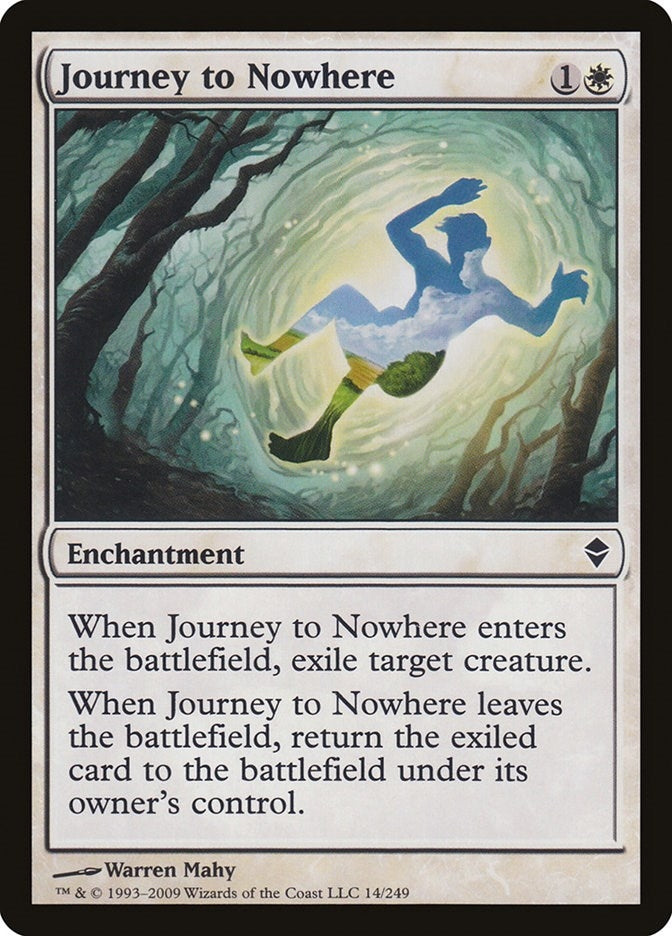 Journey to Nowhere (14) [ZEN] - MTG Single