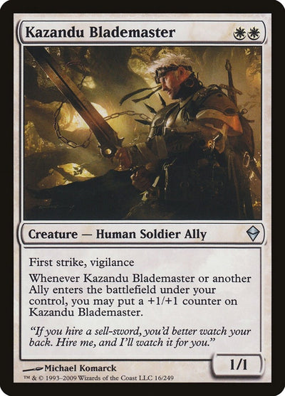 Kazandu Blademaster (16) [ZEN]