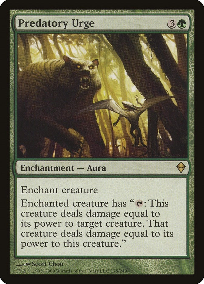 Predatory Urge (175) [ZEN] - MTG Single