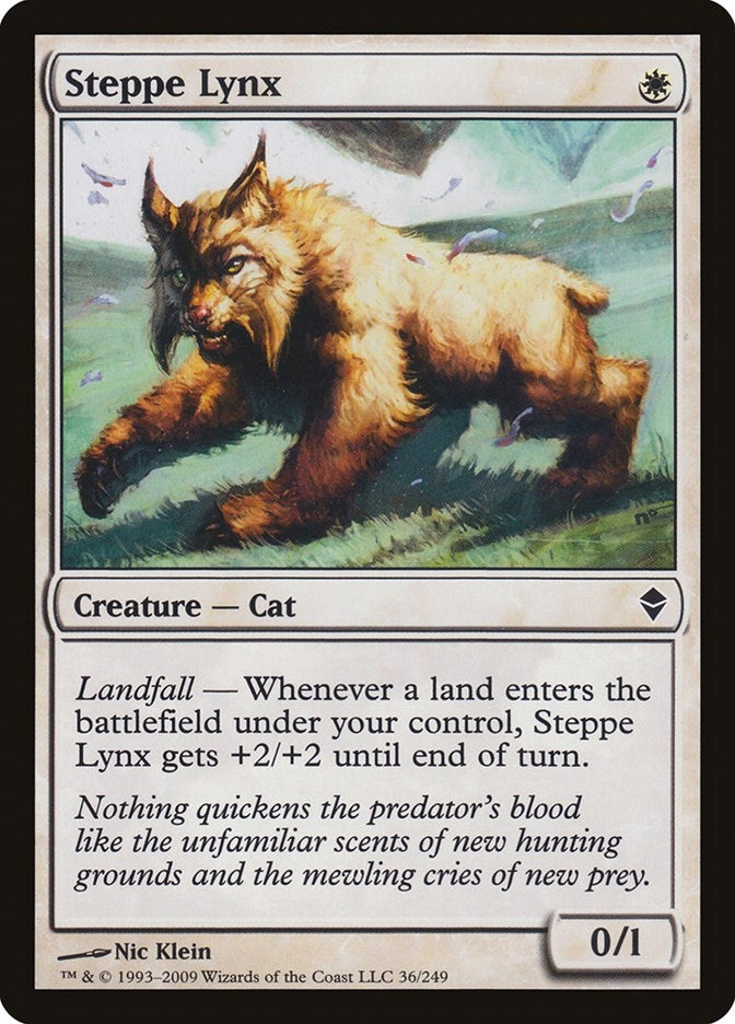 Steppe Lynx (36) [ZEN] - MTG Single