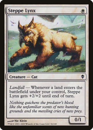 Steppe Lynx (36) [ZEN] - MTG Single