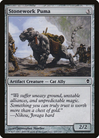 Stonework Puma (207) [ZEN] - MTG Single