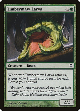 Timbermaw Larva (189) [ZEN] - MTG Single
