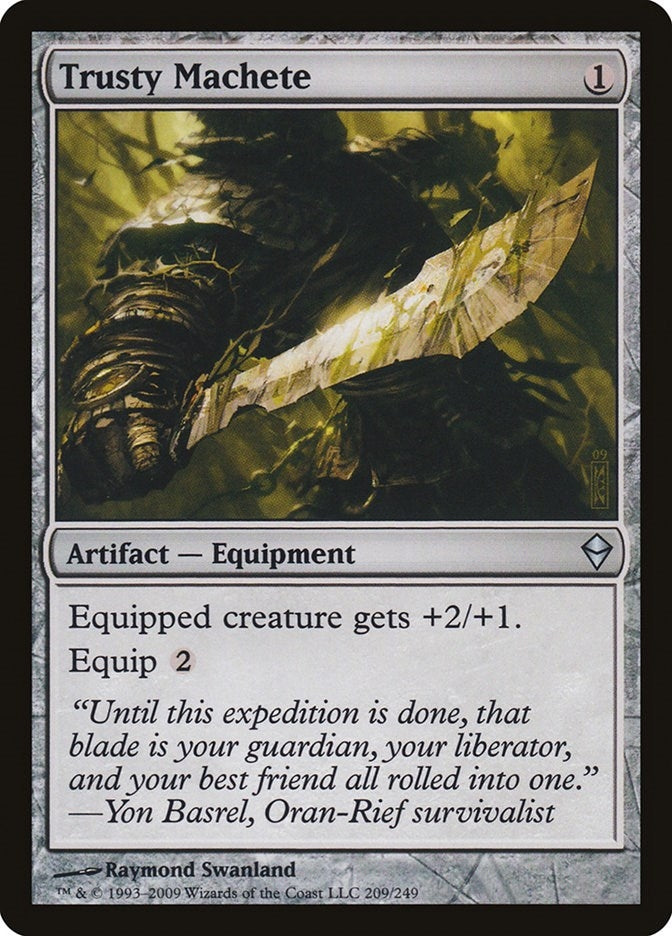 Trusty Machete (209) [ZEN] - MTG Single