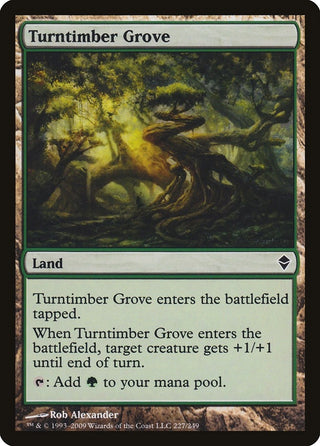 Turntimber Grove (227) [ZEN] - MTG Single