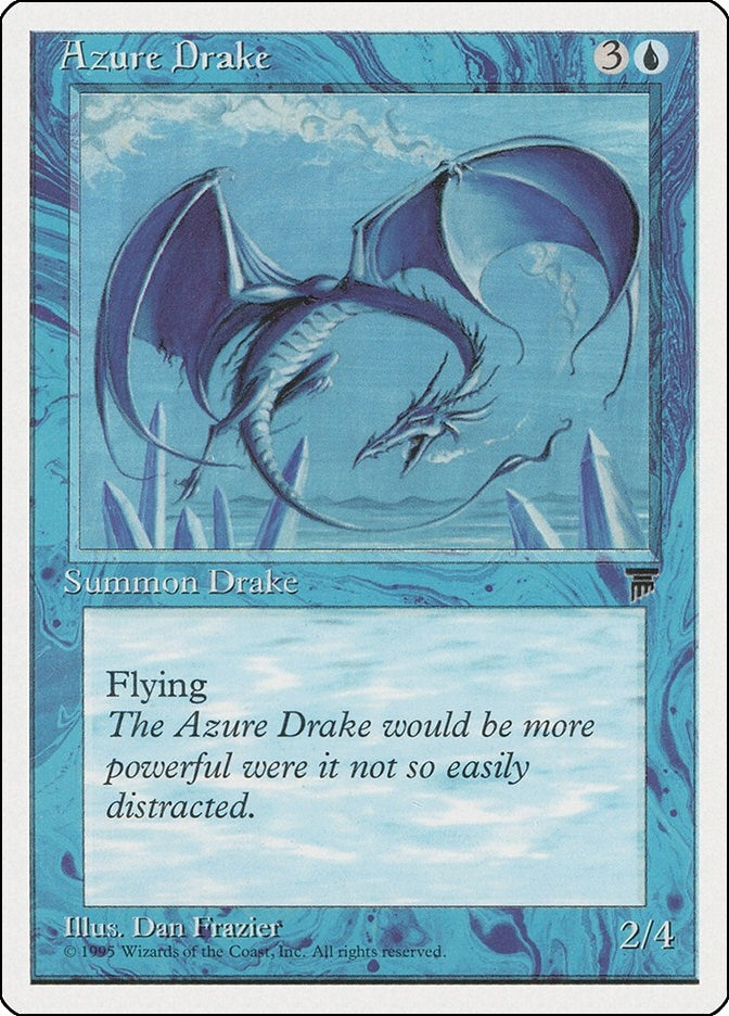 Azure Drake [CHR] - MTG Single