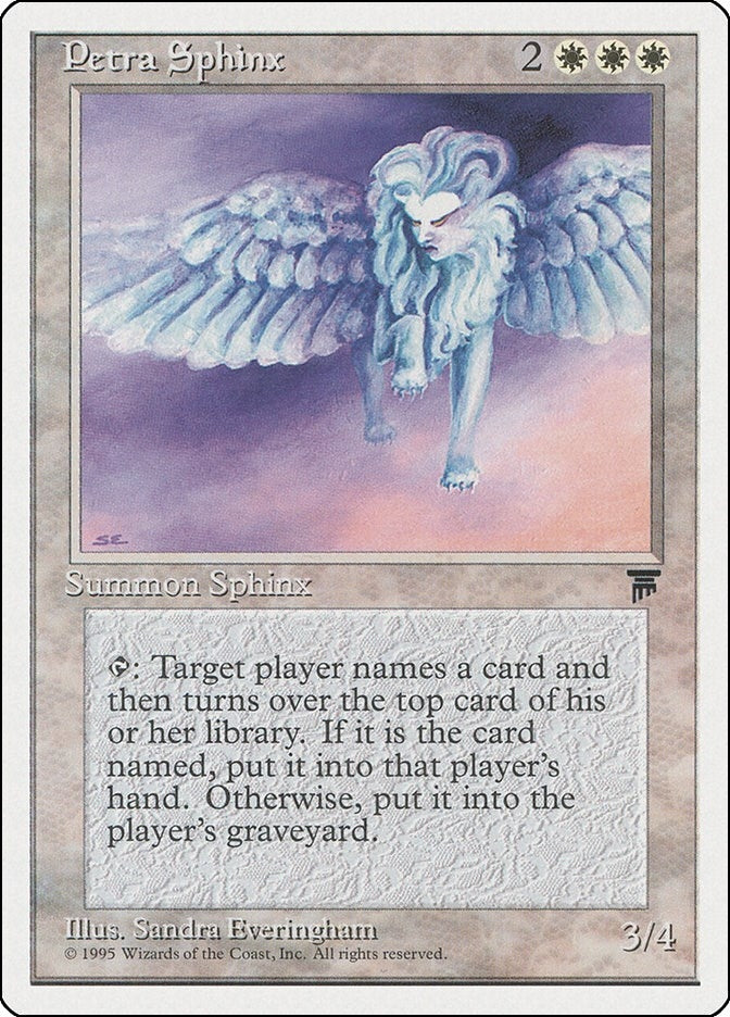 Petra Sphinx [CHR] - MTG Single