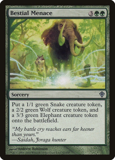 Bestial Menace (97) [WWK]