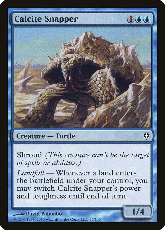 Calcite Snapper (25) [WWK] - MTG Single