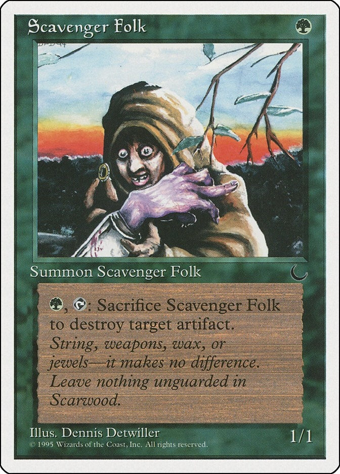 Scavenger Folk [CHR] - MTG Single