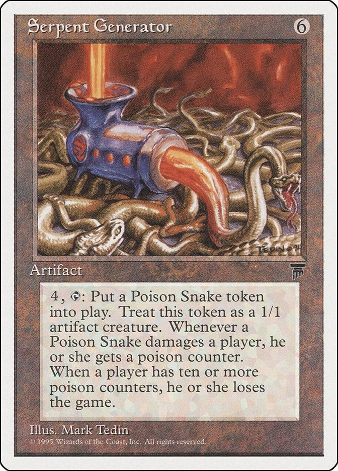 Serpent Generator [CHR] - MTG Single