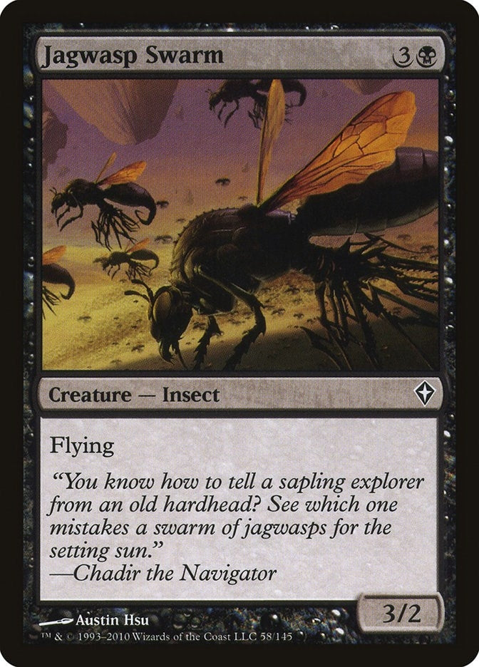 Jagwasp Swarm (58) [WWK] - MTG Single